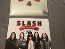 SLASH 4 MYLES KENNEDY SIGNED AUTOGRAPH LITHOGRAPH VINYL LP
