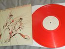UK SUBS - DIMINISHED LP ORIG RED VINYL TEST PRESSING WHITE LABEL PUNK ROCK VG++