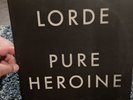 Pure Heroine by Lorde Record, 2013 LP Vinyl Gatefold Lyric Insert, VG “Royals”