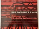 Red Garland's Piano LP W/ Paul Chambers and Art Taylor Prestige 7086 DG RVG VG++