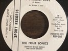 The Four Sonics “the Greatest Love” Northern Soul 45 On Sport Records