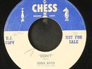 EDDIE BOYD: don't / life gets to be a burden CHESS 7
