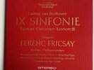 FERENC FRICSAY BEETHOVEN SYMPHONY NO.9 DGG ED1 RED STEREO 2LP SLPM 138002/003 NM