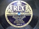 Eddie Cantor 78 Rex 8390 E Condition An Earful Of Music/Mandy