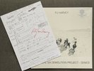 PJ Harvey Hope Six Demolition Project Demos Vinyl SIGNED LYRIC ART PRINT RARE