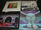 RUSH (4) VG/VG+ RECORD LOT: FLY BY NIGHT/MOVING PICTURES/SIGNALS/PERMANENT WAVES