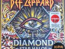 DEF LEPPARD DIAMOND STAR HALOS - RED & YELLOW VINYL - 2-LP SET 