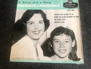 Patience & Prudence - A smile and a song - E.P. RE-U 1087