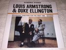 Louis Armstrong Duke Ellington Recording Together For The First Time 200g  33rpm