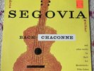 SEALED 'Chaconne' and other works by BACH / Andres Segovia, guitar