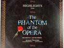 The Phantom of the Opera Original Cast Recording Highlights Vinyl LP 1987