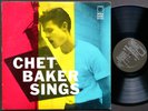 CHET BAKER Sings LP WORLD PACIFIC RECORDS PJ-1222 US 1956 DG MONO Russ Freeman