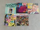 5 Frank Zappa Mother of Invention LP's - Freak Out  Studio Tan, Transparency