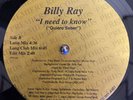 BILLY RAY  I NEED TO KNOW  QUIERO SABER  RARE FREESTYLE VG++ Nice