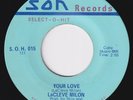 LaCLEVE MILON Your Love CROSSOVER sweet soul 45 NORTHERN SOUL Take A Giant Step