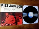 LP Milt Jackson and Thelonious Monk Quintet / Blue note BLP 1509 Mono / US 1957
