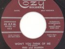 FRED & WARREN “Won’t You Think Of Me” COZY