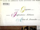 Alicia De Larrocha plays Granados and Mompou