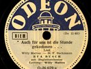 EVA BUSCH Auch für uns ist die Stunde gekommen.../..für einen Mann..     S9307