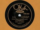 c 78 RPM Louis Armstrong OKen 41454 in V+