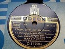 0418/HANS ALBERS-FLIEGER,grüß mir die Sonne-FP 1 antwortet nicht-78rpm Schellack