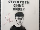 SAM FENDER SEVENTEEN GOING UNDER SIGNED HAND SPRAYED VINYL 12” LP ALBUM RECORD