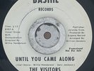 THE VISITORS 45 I'm In Danger BASHIE rare PROMO soul