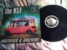 The KLF Justified & Ancient 12” Vinyl Pic Cov Tammy Wynette JAMS Made In Germany