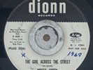 MOSES SMITH 45 The Girl Across The Street DIONN promo RARE northern soul