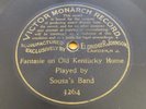 VICTOR MONARCH 3264 Sousa's Band 78rpm RECORD circa 1905 V+