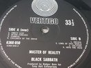 BLACK SABBATH : .uk orig MASTER OF REALITY UK 1ST PRESS 6360 050 VG+