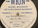 WINSTON CHURCHILL Speaking RARE WRJN-Radio 2xLP World War 2 History UK Allies