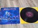 RUST IN PEACE 1st Press Megadeth Notch cv Promo Mint Record US Columbia Records