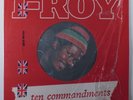 I-ROY Ten Commandments VIRGIN FRONT LINE LP NM uk yellow wax m