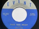 DAVE ROSS AND THE CONTINENTALS - Take This Heart /  DOO WOP EVENT 45
