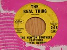 The Newton Brothers Doowop Promo 45 The Real Thing bw I Spy on Capitol