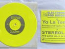 Stereolab / Yo La Tengo - The Long Hair Of Death 1995 split Yellow Vinyl 7