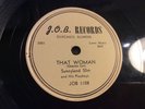 SUNNYLAND SLIM J.O.B. 1108 That Woman/Four Day Bounce -RARE CHICAGO BLUES 78 EXC