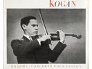 LEONID KOGAN Brahms violin concerto french 1960 Columbia FCX 839 MONO LP