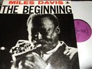 MILES DAVIS : THE BEGINNING LP PRESTIGE SABA 7221 GERMANY