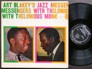 ART BLAKEY Jazz Messengers THELONIOUS MONK LP ATLANTIC 1278 US 1958 DG MONO VG+