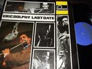 ERIC DOLPHY : LAST DATE LP 1964 FONTANA 681008 ZL NL
