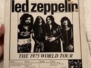 Led Zeppelin The 1975 World Tour 2X LP Vinyl Record 1975 Montreal Kornyfone