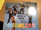 COOKIN WITH THE MIRACLES lp Tamla Original DG mono White Label Soul R&B Vinyl