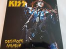 KISS Import 2 Lps Pink & Red Color Vinyl 'DESTROYS ANAHEIM' 1976