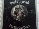 Rare Autographed Signed Motorhead THE WORLD IS YOURS L.P. Album
