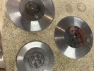 (3)  Aluminum 78 RPM SPEAK O PHONE Records 1-7.5”,  1-7.875,  1-5.875