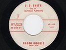 Rockabilly Bopper L.C. SMITH Radio Boogie/Honeymoon On a Rocket Ship WANGO HEAR