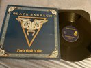 BLACK SABBATH LP Feels Good To Me Tony Martin Iommi TYR Import IRS Cozy Powell