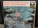 SXL 2104 - Brahms Symphony No.3 Vienna Philharmonic Rafael Kubelik ED1 - NM